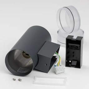 Brilagi - LED RGBW Applique da esterno MATERA 2xGU10/4,8W/230V antracite IP54