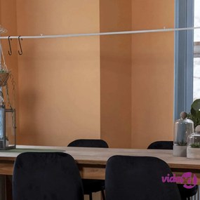 Esschert Design Asta da Tavolo Decorativa con Morsetti Bianca