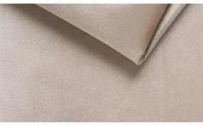 Divano beige con rivestimento in velluto 225 cm Chelsea – Ropez