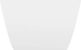 Applique da Parete E14 Curva Luce Indiretta in Gesso Pitturabile