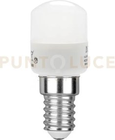 Lampadina led frigo attacco e14 2w 136lm 3000k 180° 25x60mm 15000h ...