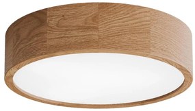 Plafoniera da bagno con sensore CLEO 3xE27/24W/230V Ø 37,5 cm IP54 rovere