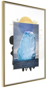 Poster  Tip of the Iceberg  Cornice Quadri Cornice d'oro, Larghezza x Altezza Home decor 20x30