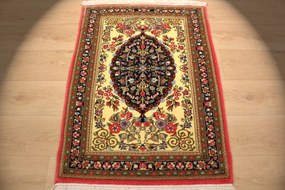 Ghom Tappeto persiano 110x80 (Iran) Annodato A Mano