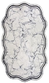 Tappeto bianco/grigio 100x60 cm - Vitaus
