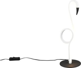 Lampada da tavolo bianca (altezza totale 35 cm) Ingo – Reality