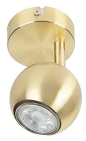 Faretto rotondo retrò in ottone - Gissi