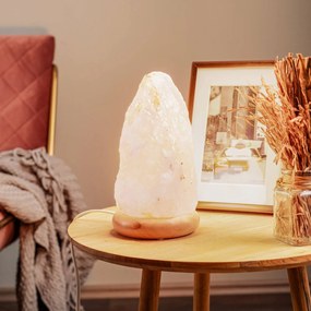 Lampada di sale Envostar Harmony base naturale 19-23cm