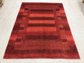 Loribaft Tappeto persiano 220 x 300 Rosso (Iran) Annodato A Mano