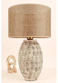Lampada da tavolo RAMZES 1xE27/40W/230V beige