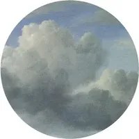 KEK Amsterdam Carta da parati panoramica Golden Age Clouds 5 Circle - Multicolor - Durchmesser 1,9m