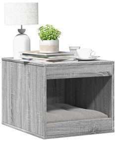 Recinto Lettiera Gatti Grigio Sonoma 47x59x42 Cm İn Truciolato /
