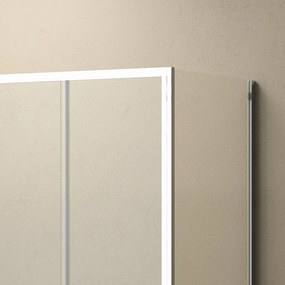 Box doccia 70x150 doppio scorrevole centrale vetro 8 mm anticalcare 200h | KEL6000 - KAMALU