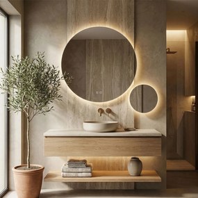 Specchio LED R-8040 80cm + 40cm