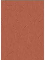 Arte International Carta da parati Shards - Brick Red