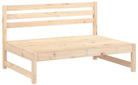 Set Salotto da Giardino 2 pz in Legno Massello di Pino