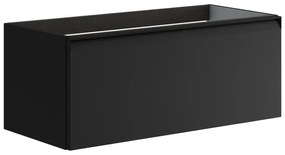 Mobile da bagno sotto lavabo Fusion antracite opaco L 99.5 x H 40 x P 45.5 cm 1 cassetto, lavabo non incluso