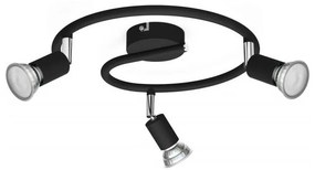 Philips - Faretto LIMBALI 3xGU10/50W/230V nero