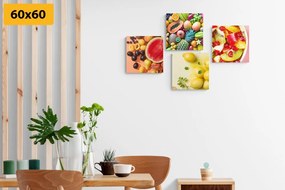 Set di quadri – Frutta succosa