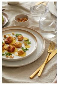 Posate color ottone in acciaio 16 pz Brass – Bitz