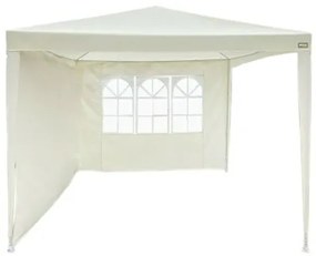 Gazebo Aktive 270 x 255 x 270 cm Acciaio Crema