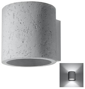 Sollux SL.0486 - Applique ORBIS 1xG9/40W/230V calcestruzzo