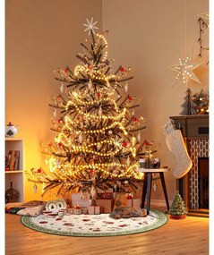 Tappeto rotondo verde natalizio in cotone ø 160 cm Toy's Delight Green Christmas - Villeroy&amp;Boch
