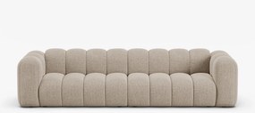 Divano Lupine 4 posti in tessuto chenille – L290 cm