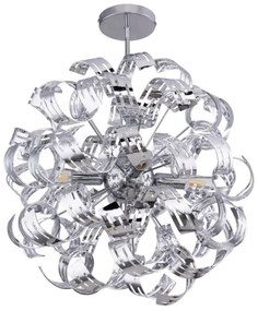 Globo 51505-4D - Lampadario a sospensione con supporto rigido LUGGO 4xE14/40W/230V