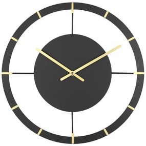 Eglo 425515 - Orologio da parete OKAZAKI 1xAA diametro 40 cm nero/oro