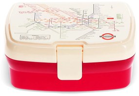 Porta merenda per bambini Heritage Tube Map - Rex London