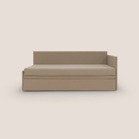 Durini Divano duplex con doppio letto in tessuto simil cotone impermeabile T13 beige