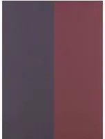 Flamant Carta da parati Grande Stripe - Chocolat et Rouge Castille