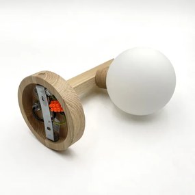 Applique ANTONIO 1xG9/5W/230V rovere/bianco