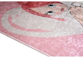 Tappeto per bambini rosa lavabile 120x180 cm Pretty Girl – Vitaus