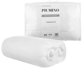 Piumino invernale 1 piazza e mezza 300 gr/mq in microfibra