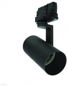 Faro GU10 binario trifase - Nero Base GU10