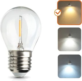 Lampadina LED E27/1,3W/230V 2700K
