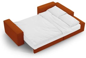 Divano letto color mattone (angolo destro) Jodie - Micadoni Home