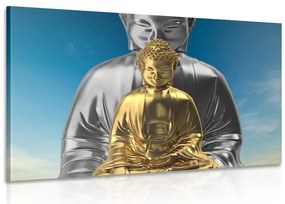 Stampa su tela – Buddha in meditazione
