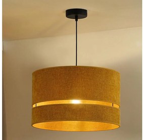 Duolla - Lampadario a sospensione con filo DOUBLE 1xE27/15W/230V diametro 40 cm arancione