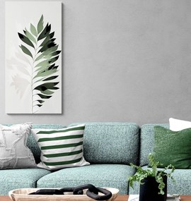 Stampa su tela – Felce con un tocco di minimalismo