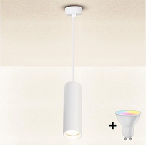 Brilagi - Lampadario dimmerabile a sospensione LED su cavo SELE 1xGU10/4,8W/230V bianco