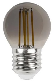 Lampada LED E27 4W a Filamento G45, No Flickering - Serie DarkLight Colore  Bianco Naturale 4.000K