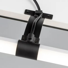 Brilagi - Specchio da bagno con luce LED TUBEO LED/8W/230V 60 cm IP44 Nero