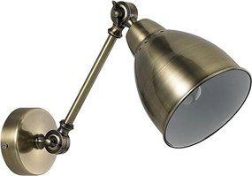 Ideal Lux - Lampada da parete 1xE27/42W/230V bronzo