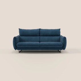 Monamour Divano dal design moderno con opzione relax elettrico in microfibra smacchiabile impermeabile T11