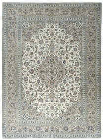 Kashan Tappeto 340 x 250 Beige (Iran) Annodato A Mano