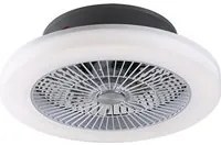 Ventilatore LED FOEHN 40W grigio 3 velocit con Wi-Fi e telecomando