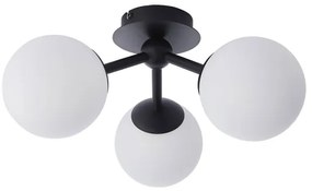 Endon 93489 - Plafoniera da bagno a montaggio superficiale FRIO 3xG9/3W/230V IP44 nera